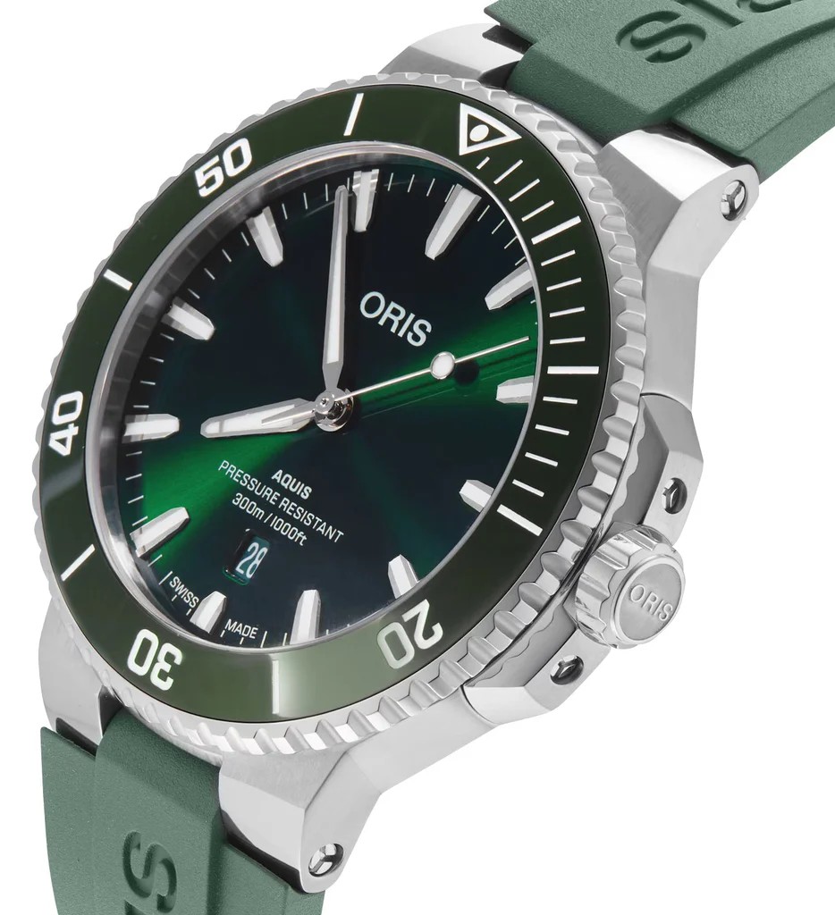 Часы ORIS  Мужские швейцарские часы, автоматический механизм, сталь, 43,5 мм